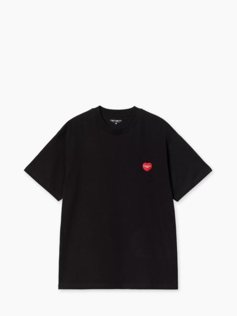 Carhartt S/S HEART II HARTT T-SHIRT BLACK