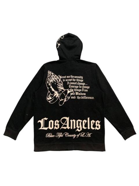 Other Designers Los Angeles Apparel - Vintage Los Angeles Poem Hoodie