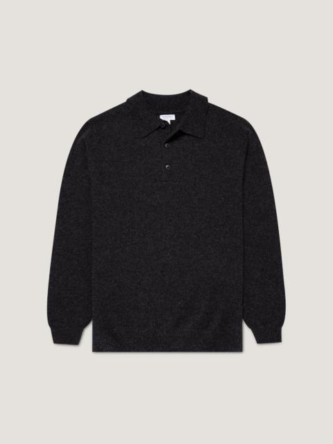 Sunspel Lambswool Polo Shirt