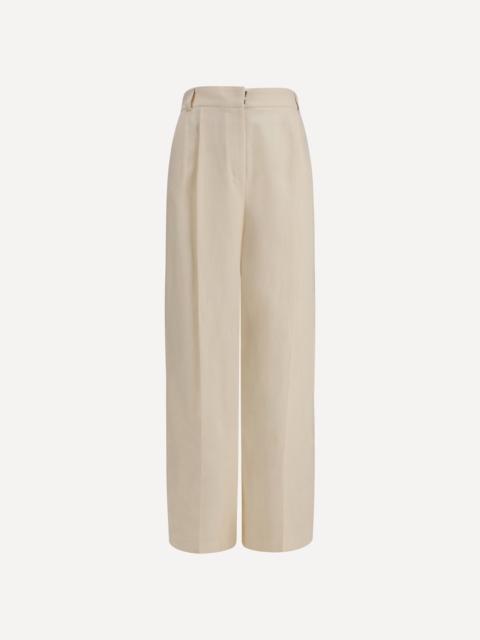 Loro Piana Lodger Trousers in linen and virgin wool