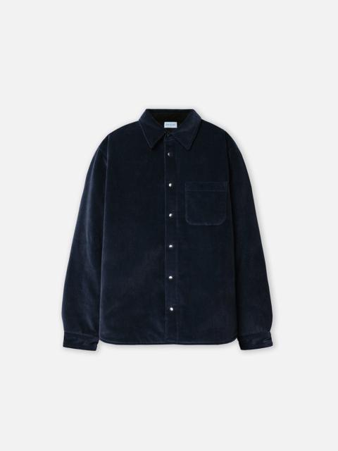 CORDUROY PADDED OVERSHIRT