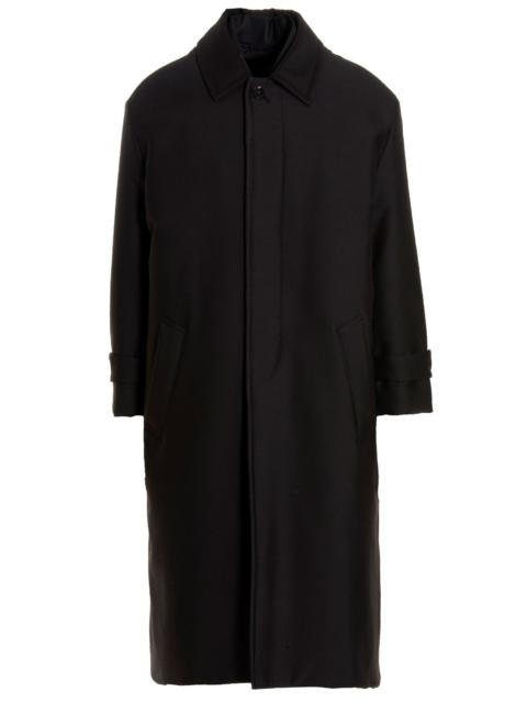 Valentino Valentino Garavani Men Valentino Pink Pp Collection Reversible Long Coat