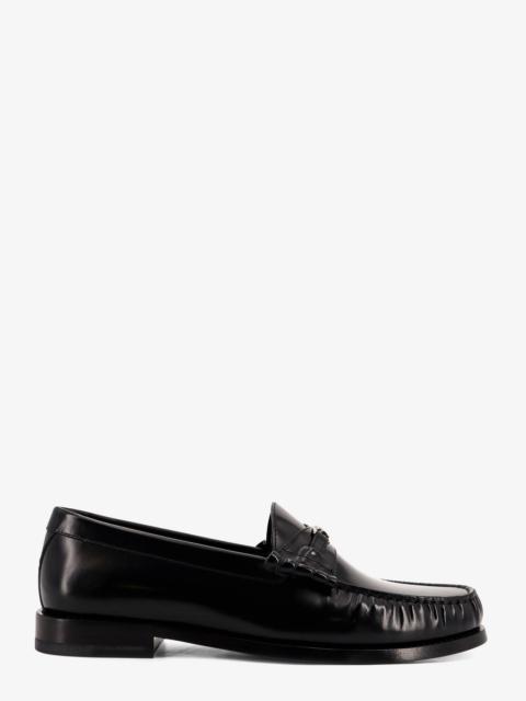 CELINE Celine Luco Leather Loafers Black Men