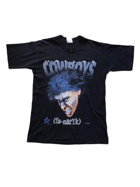Other Designers Band Tees × NFL × Vintage - Rare Dallas Cowboy x fe nat ik vintage tee