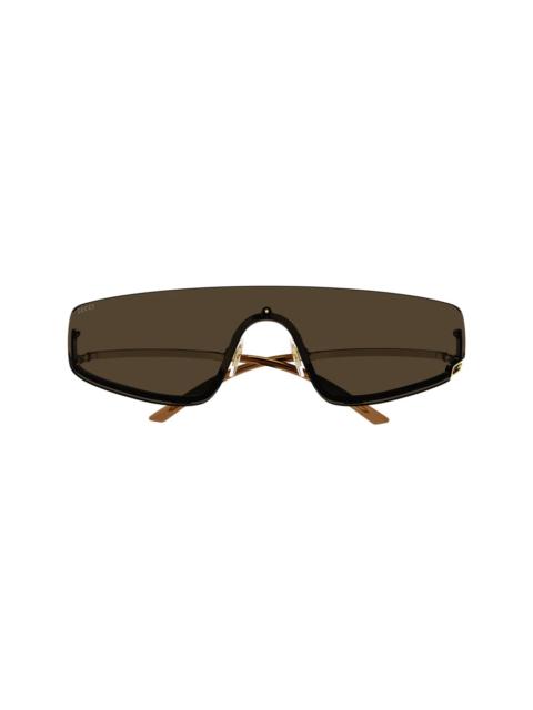 Gg1561s Linea Fashion 002 Gold Brown Sunglasses