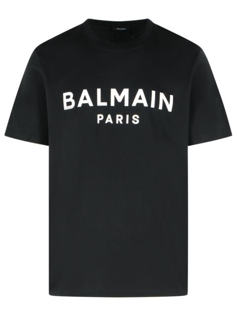 Balmain Balmain Black Cotton T-shirt