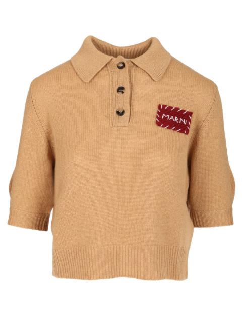 Marni Marni Women Cashmere Polo Sweater