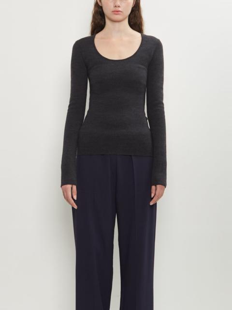 Totême Compact Wool Blend Knit Top