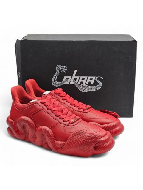Giuseppe Zanotti Cobra Sneakers - Leather - Red - 45 $995