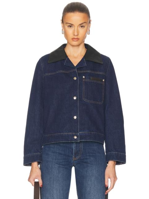 WALES BONNER Sea Denim Jacket