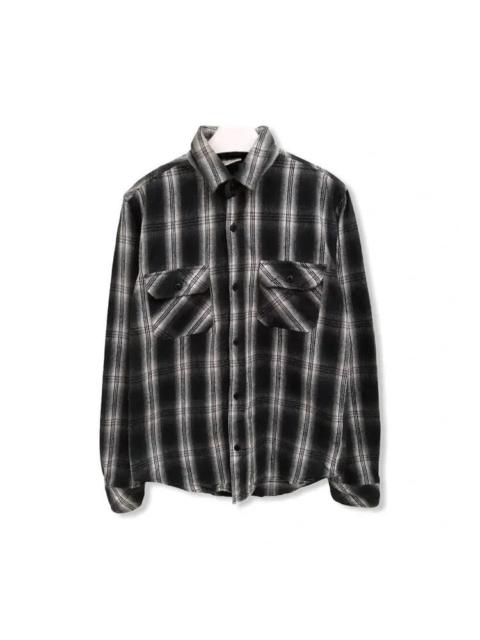 Other Designers Japanese Brand Browny Plaid Tartan Flannel Shirt 👕
