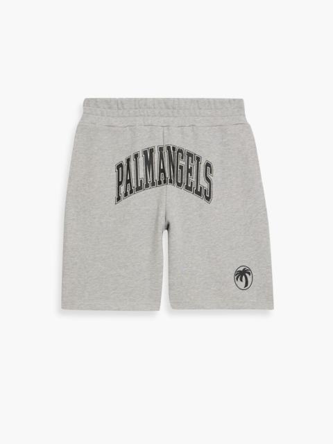 Palm Angels French cotton-terry shorts