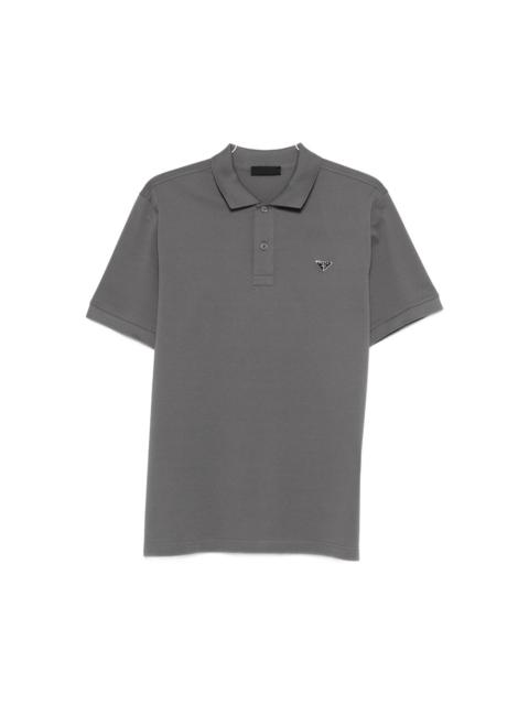 Prada Prada Grey Polo Shirts Men