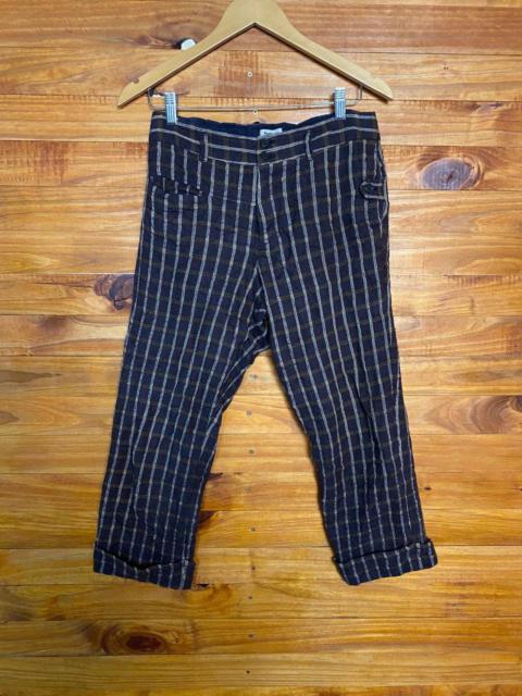 Other Designers Issey Miyake - Vintage Plantation By Issey Miyake Checkered Pants