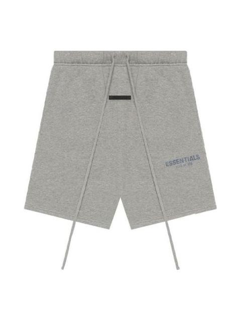 ESSENTIALS Fear of God Essentials SS21 Sweatshort Dark Heather Oatmeal FOG-SS21-619