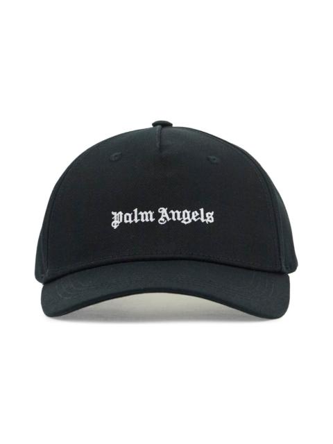 Palm Angels Black Cotton Cap