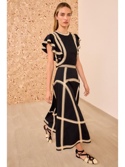 ULLA JOHNSON Norah A‐Line Midi Skirt