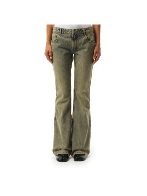 entire studios Slim-Flared Jeans in Surfacewave