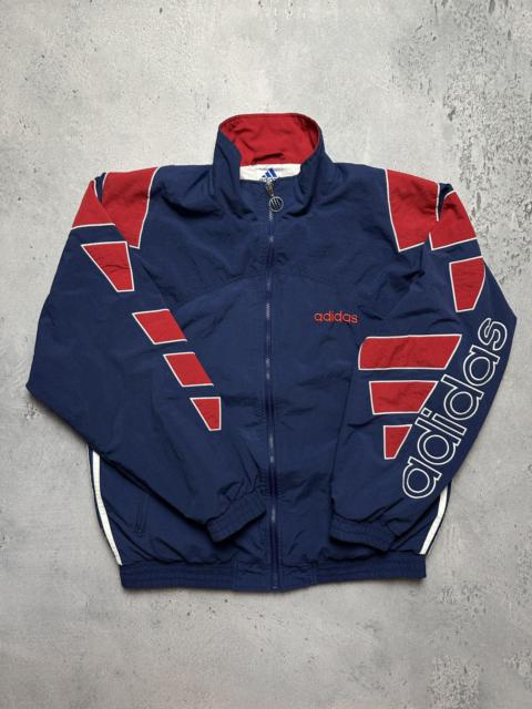 Vintage Adidas Track Jacket 90’s Nylon Retro Windbreaker