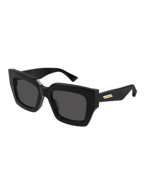 Bottega Veneta Bottega Veneta Grey Square Ladies Sunglasses BV1212S 001 52