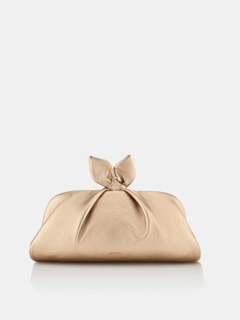 AQUAZZURA Bow Tie Clutch