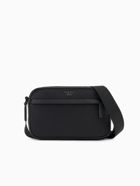 EMPORIO ARMANI ASV RECYCLED NYLON SHOULDER BAG