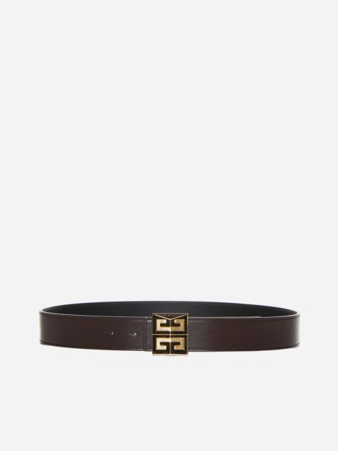 Givenchy 4G reversible leather belt