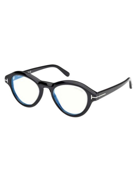 TOM FORD Tom Ford Blue Light Block Geometric Men's Eyeglasses FT5962-B 001 50