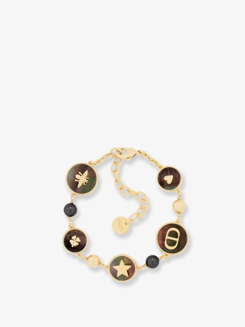 Dior Dior Women D-Luck Metal Bracelet With Gold Finishes