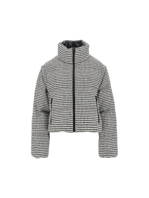 PINKO Pinko Tweed Down Jacket Detachable Sleeves Multicolor