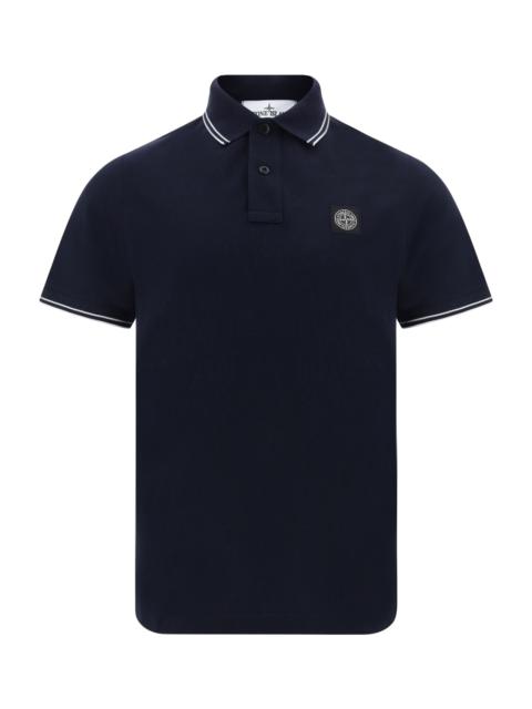 Stone Island Stretch Pique Polo Shirt