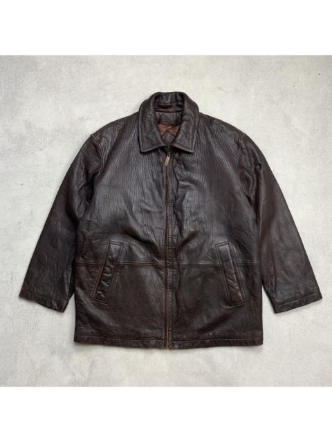 SAINT LAURENT Vintage Yves Saint Laurent YSL Leather Jacket Coat