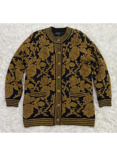 Japanese Brand - Designer Label Ichioku Tapestry Floral Sweater Jacket