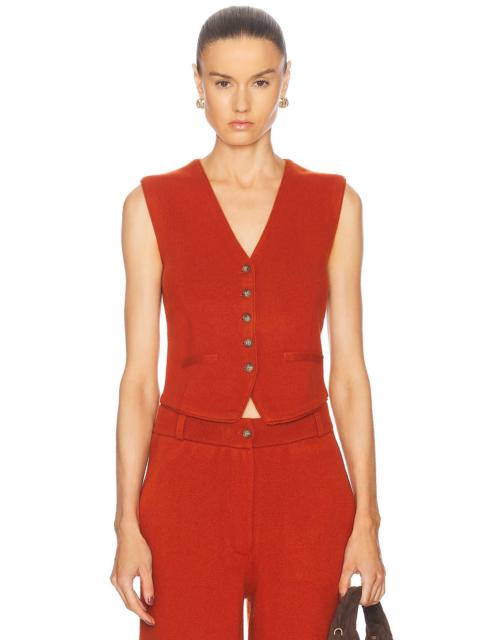 GUEST IN RESIDENCE Tailored Cashmere Vest