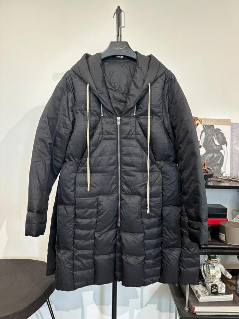 Rick Owens DRKSHDW Rick Owens Hooded Mid-length Cotton Coat