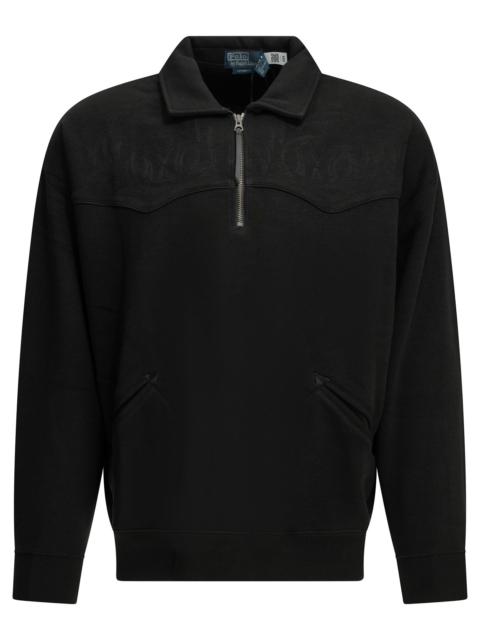 Polo Ralph Lauren Polo Ralph Lauren MLB Polo-Collar Sweatshirt Black
