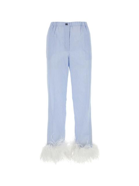 Embroidered Cotton Pant