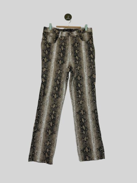 Hysteric Glamour RVT Snake Design Full Print Pants