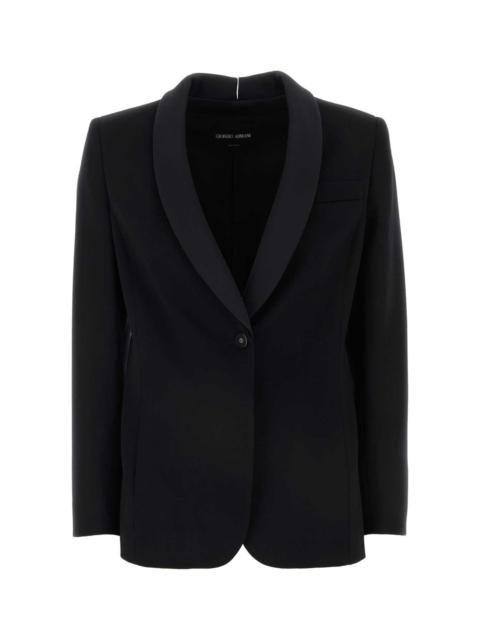 GIORGIO ARMANI Giorgio Armani Women Black Wool Blazer