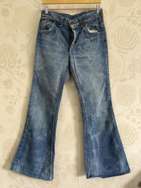 Other Designers Vintage - Lee Flare 70s Talon Zippers Denim Japan