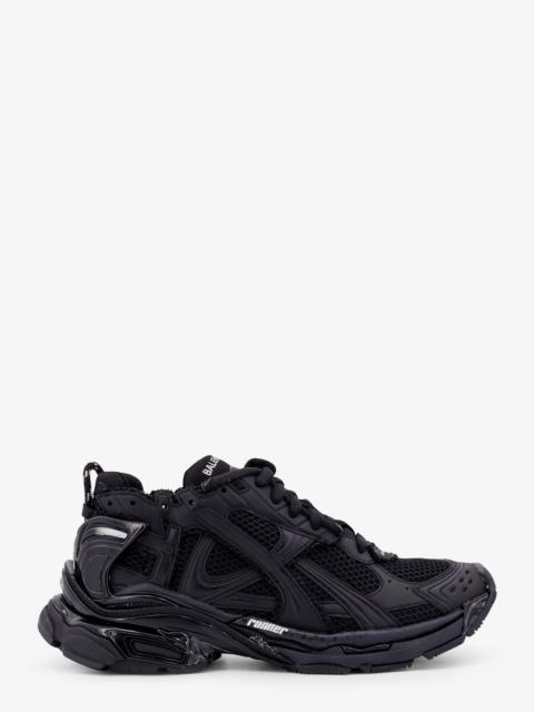 BALENCIAGA Balenciaga Runner Mesh And Leather Sneakers