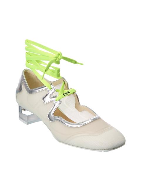 Dior Dior D-Mension Rubber & Leather Pump