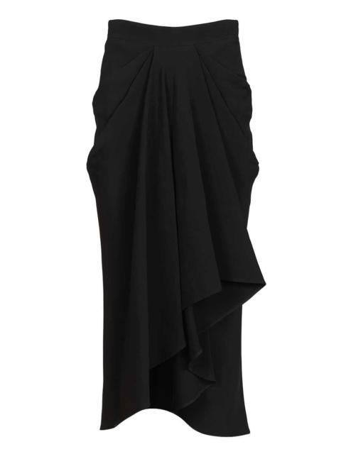 Givenchy Givenchy Women Crêpe Cady Midi Skirt