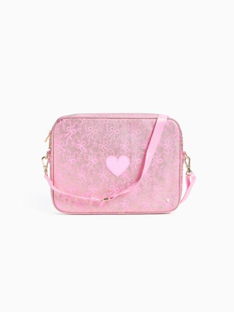 LoveShackFancy STATE x LoveShackFancy Metallic Bow Allen Laptop Case