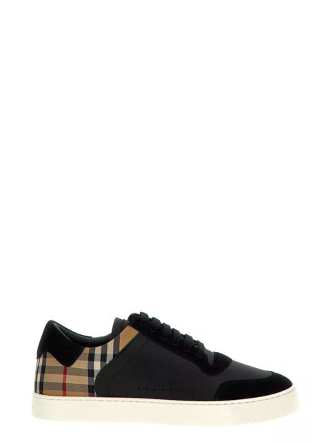 Burberry Burberry Men Check Insert Sneakers