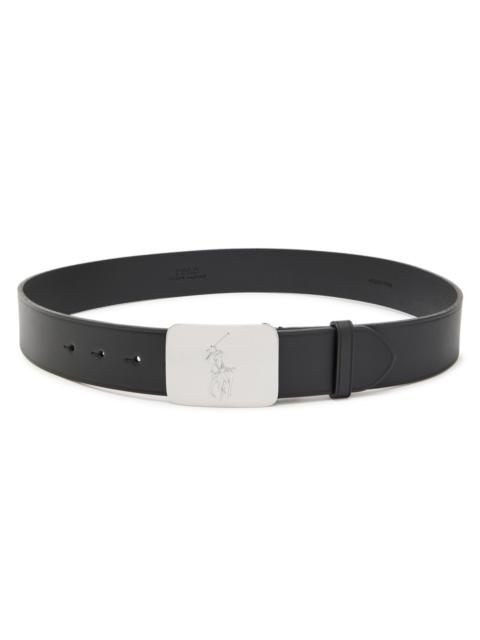 Lemaire EQUESTRIAN BELT GRAINED COW LEA | REVERSIBLE