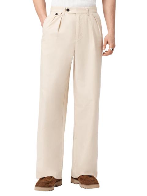 ALLSAINTS AllSaints Conway Cotton Pants in Sandshell Taupe at Nordstrom