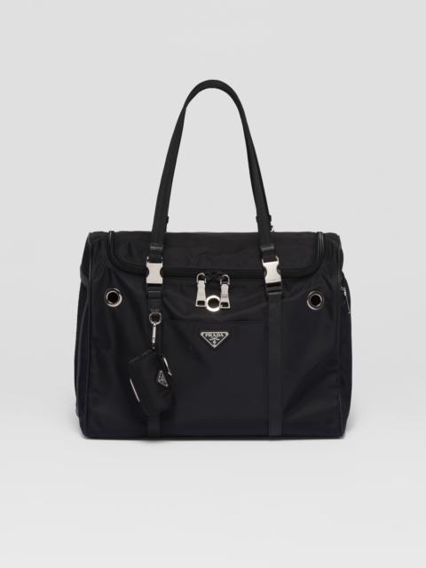 Prada Re-Nylon and Saffiano leather pet bag