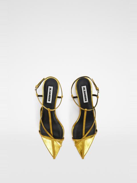 Cage Low-Heel Sandal