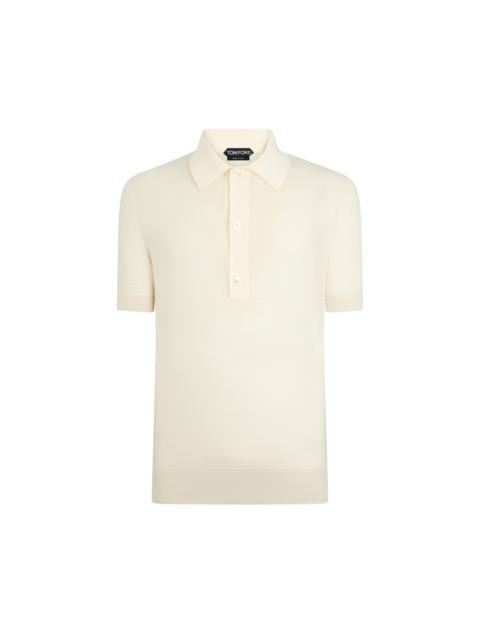 TOM FORD COTTON SILK POLO